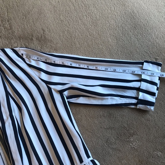 Forever 21 White & Blue Nautical blazer M - Picture 16 of 16